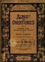 Album Of Overtures Vol.Ⅱ     PDF电子版封面     