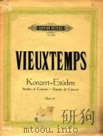 维约达姆音乐会练习曲(小提琴用)作品16(外文)（ PDF版）