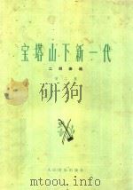 二胡曲选  第2集  宝塔山下新一代   1975  PDF电子版封面     