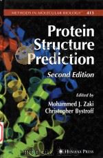 Protein structure prediction     PDF电子版封面    Mohammed J.Zaki ; Bystroff Chr 