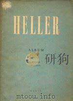 HELLER  ALBUM=钢琴曲集   1987  PDF电子版封面    ALBUM 