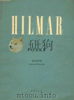 HILMAR  POLKY=钢琴曲集   1978  PDF电子版封面    POLKY 