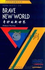 奇妙的新世界=York Notes on Brave New World   1997  PDF电子版封面  7506228920  M·劳恩著 