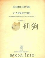 Capriccio per Cembalo(Pianoforte)（1974 PDF版）