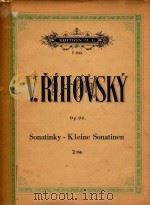 Sonatinky-Kleine Sonatinen pro klavir na 2 ruce（1935 PDF版）