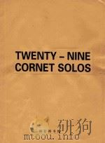 短号独奏曲集(外文)=TWENTY-NINE CORNET SOLOS（ PDF版）