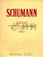 舒曼大提琴协奏曲op.129 C小调(大提琴分谱)     PDF电子版封面     