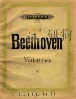 Variationen fur Klavier zu 2 Handen     PDF电子版封面    Beethoven 