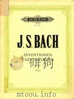 Inventionen und Sinfonien Klavier Urtext   1961  PDF电子版封面    J.S.Bach 
