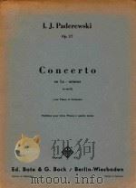 Concerto en La- mineur(a-moll) pour Piano et Orchestre Partition pour deux Pianos a quatre mains（ PDF版）