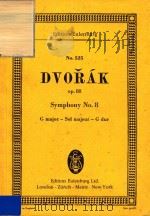 Symphony No.8 G major-Sol majeur-G dur   1890  PDF电子版封面    ANTONIN DVORAK 