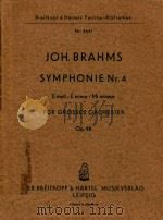Symphonie Nr.4     PDF电子版封面    Joh.Brahms 