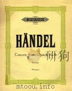 Concerto grosso Opus 6 Nr.4     PDF电子版封面    Handel 