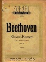 Konzert fur Klavier und Orchester     PDF电子版封面    Beethoven 