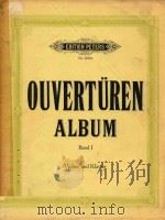 Ouverturen Album Violine und Klavier Band Ⅰ     PDF电子版封面    Herausgegeben von Richard Hofm 