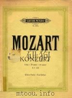 Konzert kv450     PDF电子版封面    KONZERT 