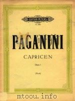 Capricen Opus 1（ PDF版）