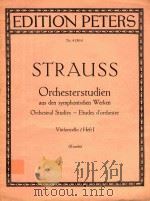 交响乐中的大提琴练习曲(第一册）     PDF电子版封面    R·斯特劳斯 