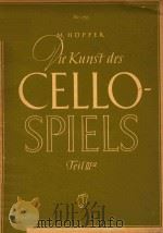 Die Kunst des Cello Spiels     PDF电子版封面    M.Hopfer 
