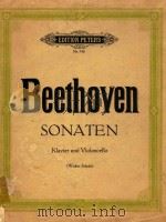 Sonaten fur Klavier und Violoncello     PDF电子版封面    Beethoven 