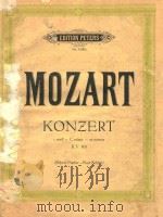 Konzert C Moll fur Klavier und Orchester nach Dem Autograph des Royal College of Music zu London     PDF电子版封面    W.A.Mozart 