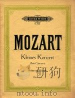 Kleines Konzert Violine und Klavier   1955  PDF电子版封面    Mozart 