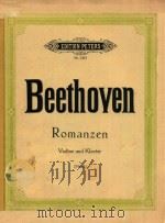 Romanzen Violine und Klavier     PDF电子版封面    L.van Beethoven 