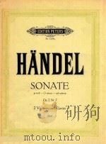 Sonate g moll-G minor-sol mineur Op.2 Nr.7 2 Violinen und Klavier   1907  PDF电子版封面     