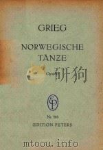 Norwegische Tanze     PDF电子版封面    Grieg 