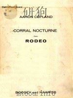 Aaron copland   1946  PDF电子版封面    RODEO 