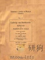 贝多芬:钢琴奏鸣曲(外文)     PDF电子版封面     