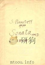 Sonata in D     PDF电子版封面    S.Prokofieff Op.94 