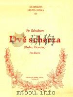 DVE SCHERA   1927  PDF电子版封面    FR.SCHUBERT 