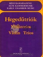 violintrio   1976  PDF电子版封面    Hegedutriok 
