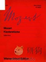 Klavierstucke   1973  PDF电子版封面    Wolfgang Amadeus Mozart 