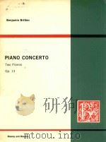 Piano Concerto Two Piano   1945  PDF电子版封面     