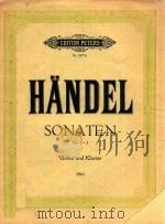 Sonaten Nr.1-3 Violine und Klavier（ PDF版）