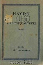 Streichquartette Band Ⅰ:Nr.1-6     PDF电子版封面    Haydn 
