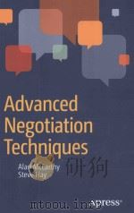 advanced negotiation techniques     PDF电子版封面     