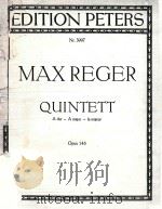Quintett A dur-A major-la majeur（1916 PDF版）