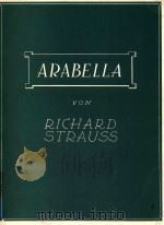 RICHARD STRAUSS   1933  PDF电子版封面    ARABELLA 