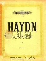 Sonaten fur Klavier zu Zwei Handen Band Ⅲ   1937  PDF电子版封面    Joseph Haydn 