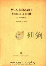 Sonata a-dur na fortepian     PDF电子版封面    Wolfgang Amadus Mozart 