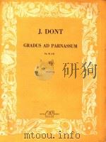 GRADUS AD PARNASSUM   1957  PDF电子版封面    J.DONT 
