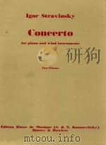 Concerto for Piano and Orchestra two Pianos   1947  PDF电子版封面     
