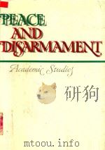 Peace and Disarmament Academic Studies 1987（1987 PDF版）