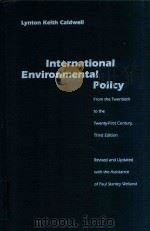 International Environmental Policy From the Twentieth to the Twenty First Century（1996 PDF版）