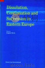 Dissolution continuation and succession in Eastern Europe（1998 PDF版）