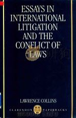 Essays in International Litigation and the Conflict of Laws   1994  PDF电子版封面  0198265662  Lawrence Collins 