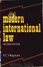 Modern International Law   1984  PDF电子版封面  0379204479  R.C.Hingorani 